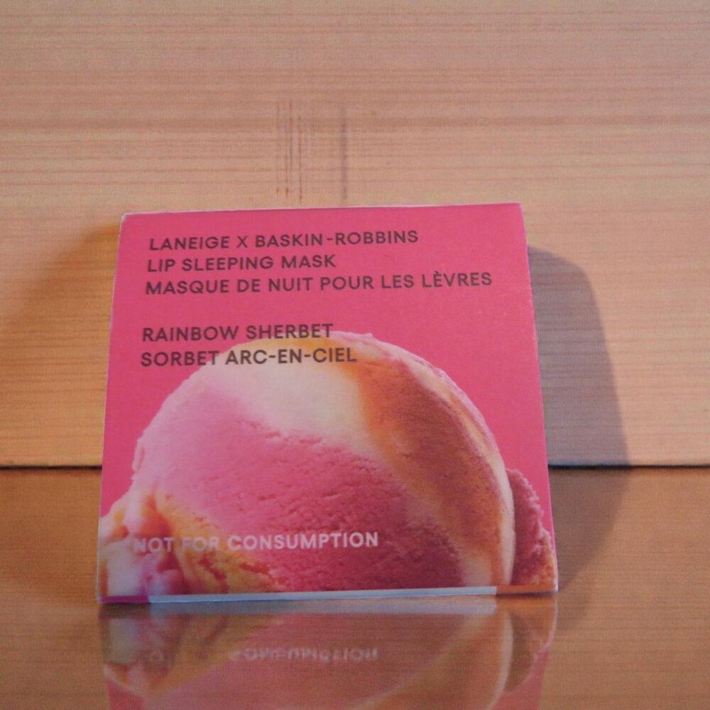 LANEIGE | BR - Rainbow Sherbet Lip Sleeping Mask, NWT - Baskin-Robbins Collab. - Picture 7 of 7